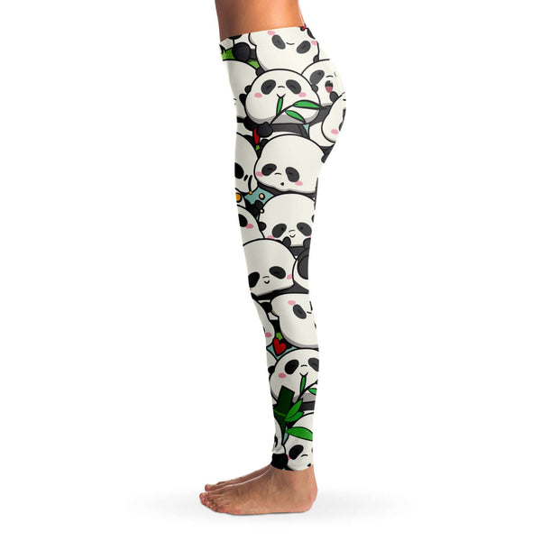 Panda Style Yoga Leggings