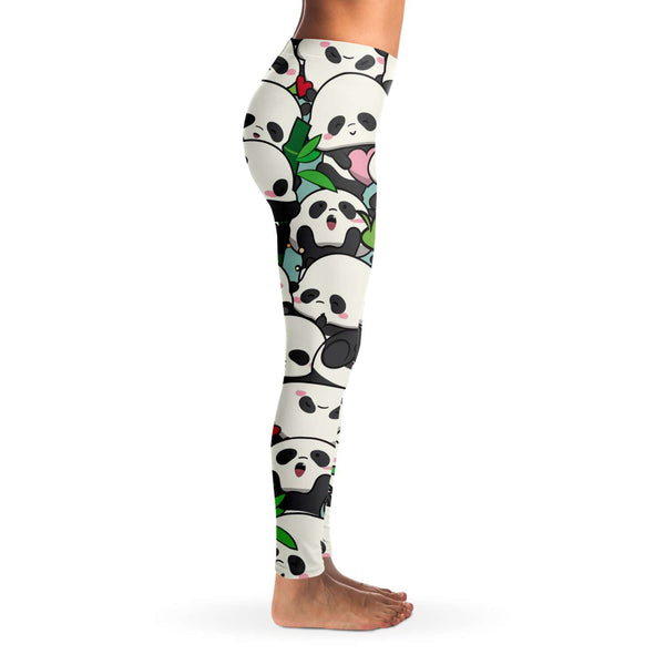 Panda Style Yoga Leggings