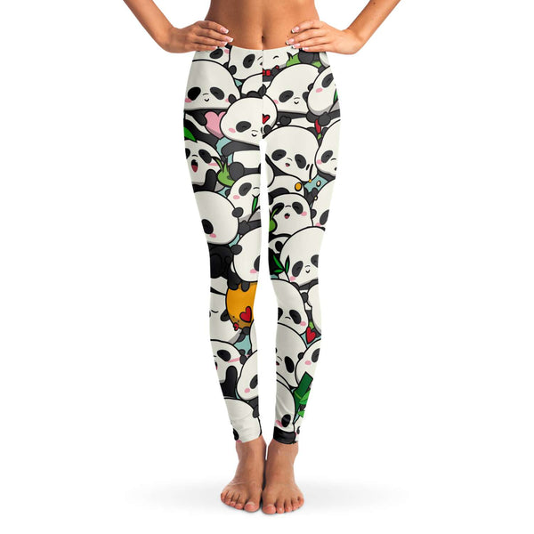 Panda Style Yoga Leggings